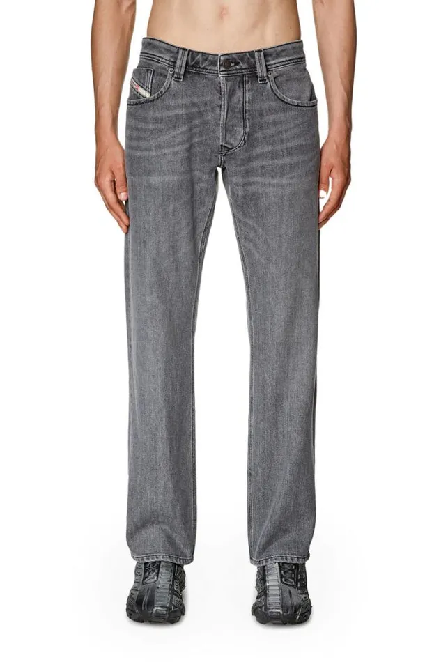 Men Straight Jeans 1985 Larkee 09f83 Blackdark Grey Diesel Straight Men Straight Jeans 1985 Larkee 09f83 Blackdark Grey Diesel Straight