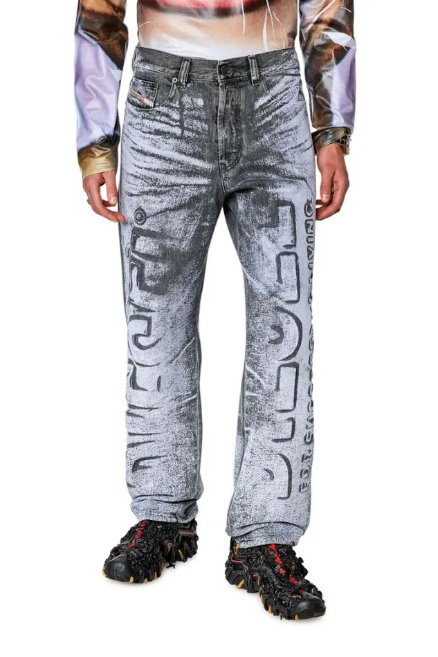 Men Straight Jeans 2010 DMacs 007t5 Grey Diesel Straight Men Straight Jeans 2010 DMacs 007t5 Grey Diesel Straight