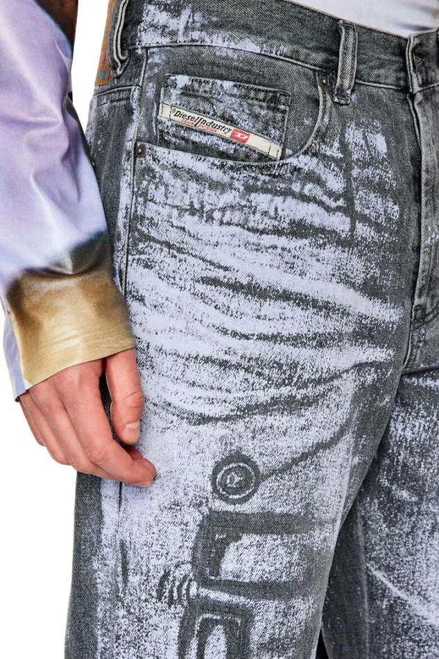 Men Straight Jeans 2010 DMacs 007t5 Grey Diesel Straight Men Straight Jeans 2010 DMacs 007t5 Grey Diesel Straight