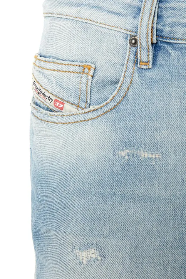 Men Straight Jeans 2020 DViker E9c15 Light Blue Diesel Straight Men Straight Jeans 2020 DViker E9c15 Light Blue Diesel Straight