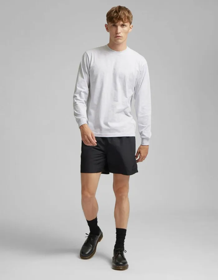 Men TShirts Colorful Standard Oversized Organic LS TShirt Dusty Olive