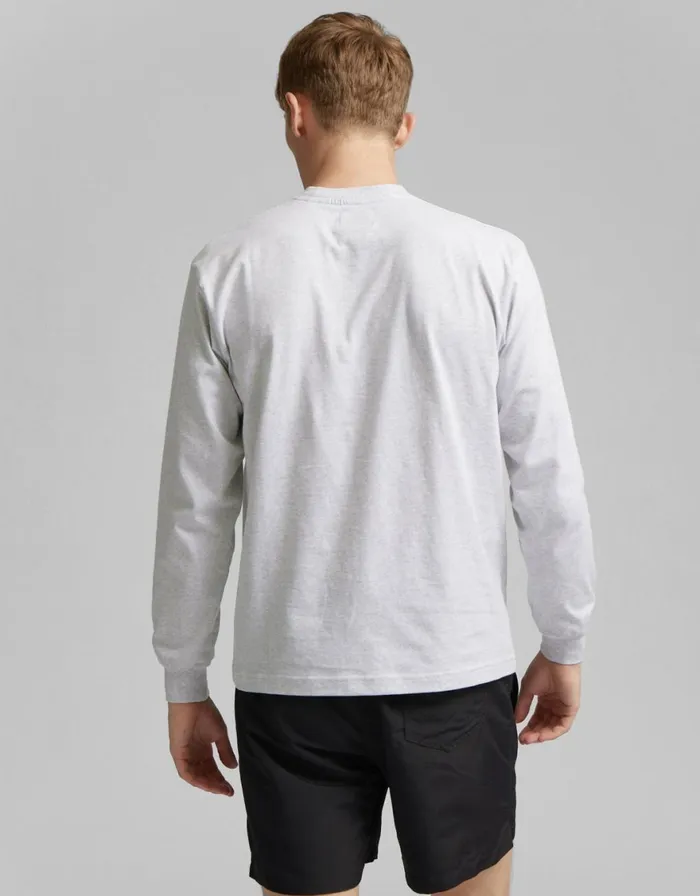 Men TShirts Colorful Standard Oversized Organic LS TShirt Dusty Olive