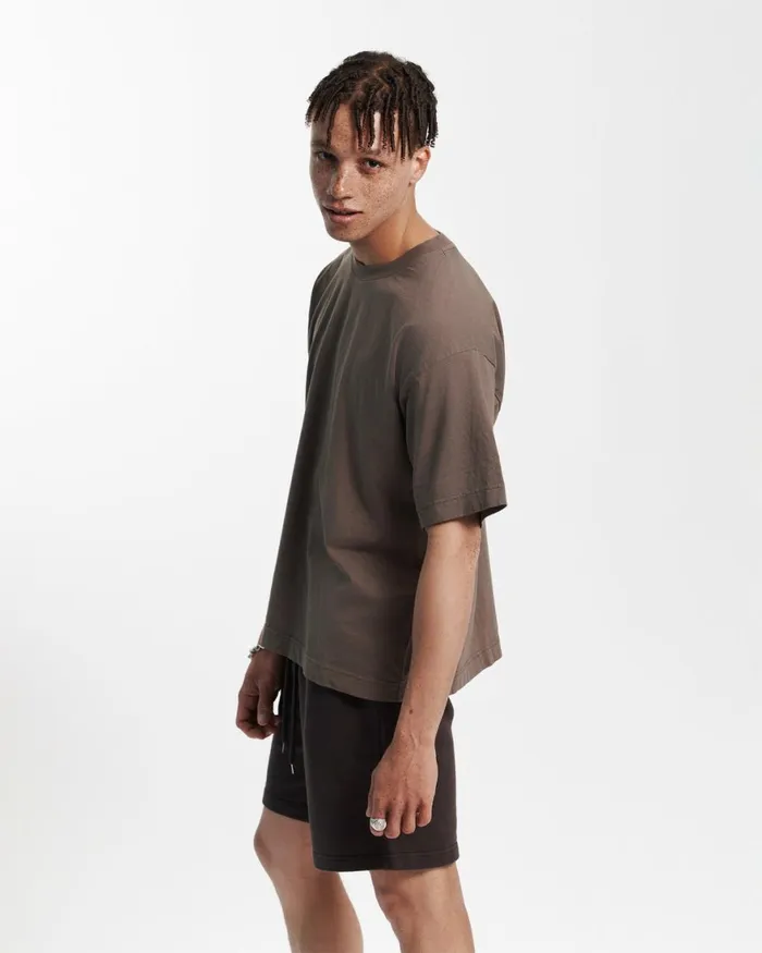 Men TShirts Colorful Standard Oversized Organic TShirt Dusty Olive