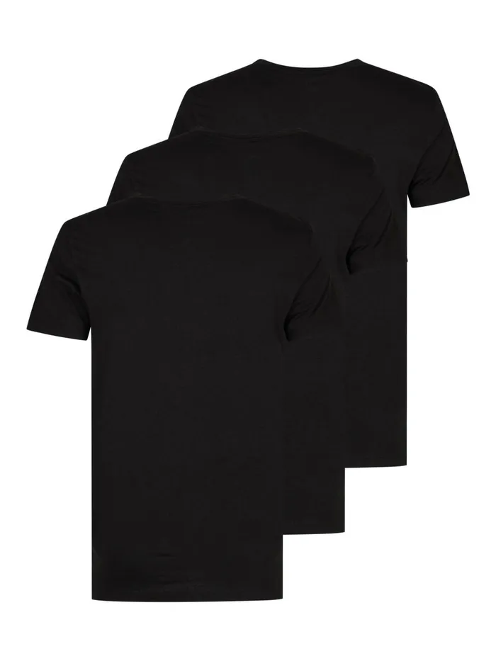 Men TShirts Petrol Industries 3 Pack TShirts Black