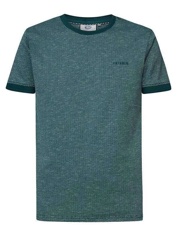 Men TShirts Petrol Industries AllOver Print TShirt Emerald Green