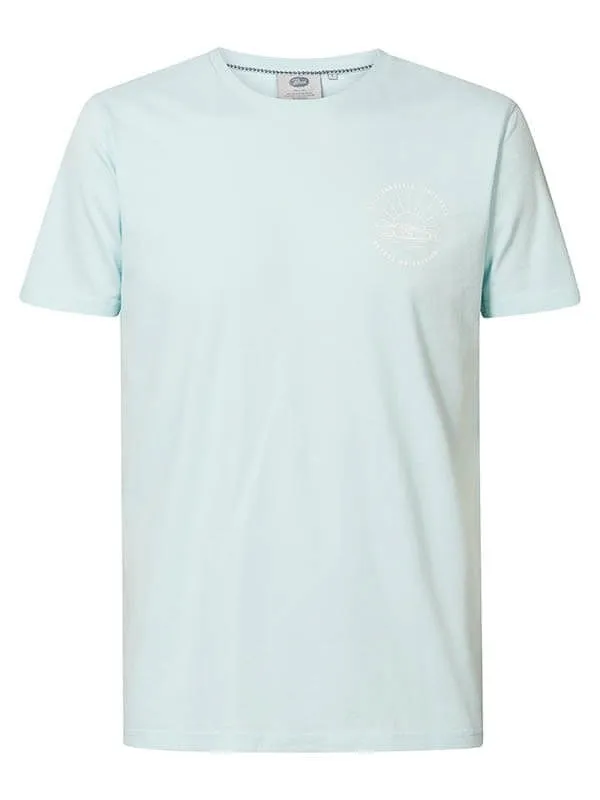 Men TShirts Petrol Industries Full Throttle TShirt Survival Blue