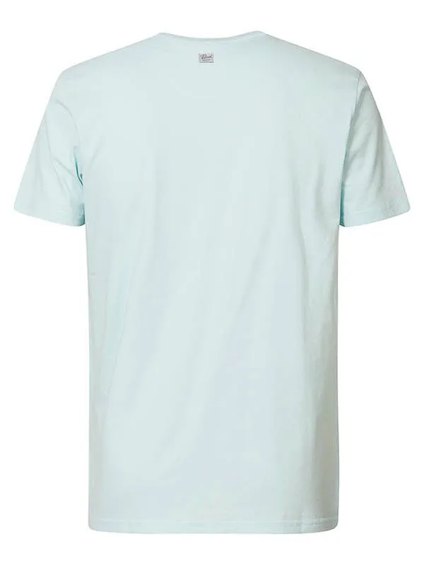 Men TShirts Petrol Industries Full Throttle TShirt Survival Blue