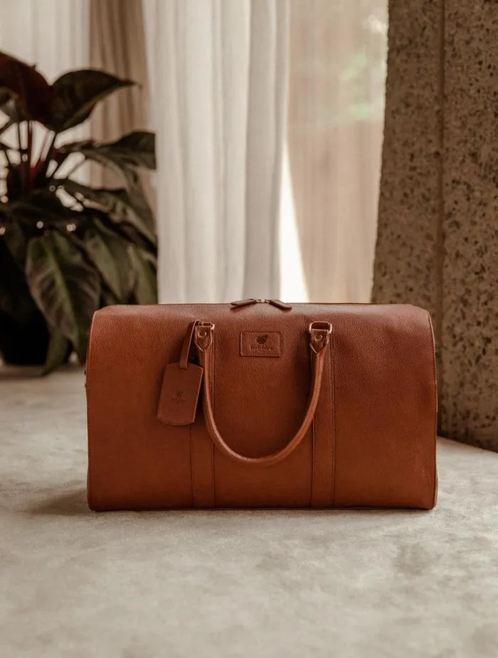 Men Travel Bags Bobbies Positano Bourbon
