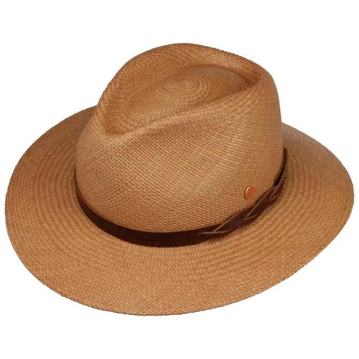 Men Traveler Hats Mayser Enrico Traveller Panama Hat Light Brown Men Traveler Hats Mayser Enrico Traveller Panama Hat Light Brown