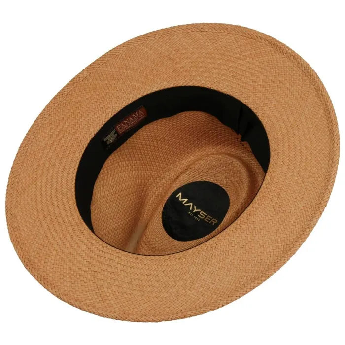 Men Traveler Hats Mayser Enrico Traveller Panama Hat Light Brown Men Traveler Hats Mayser Enrico Traveller Panama Hat Light Brown