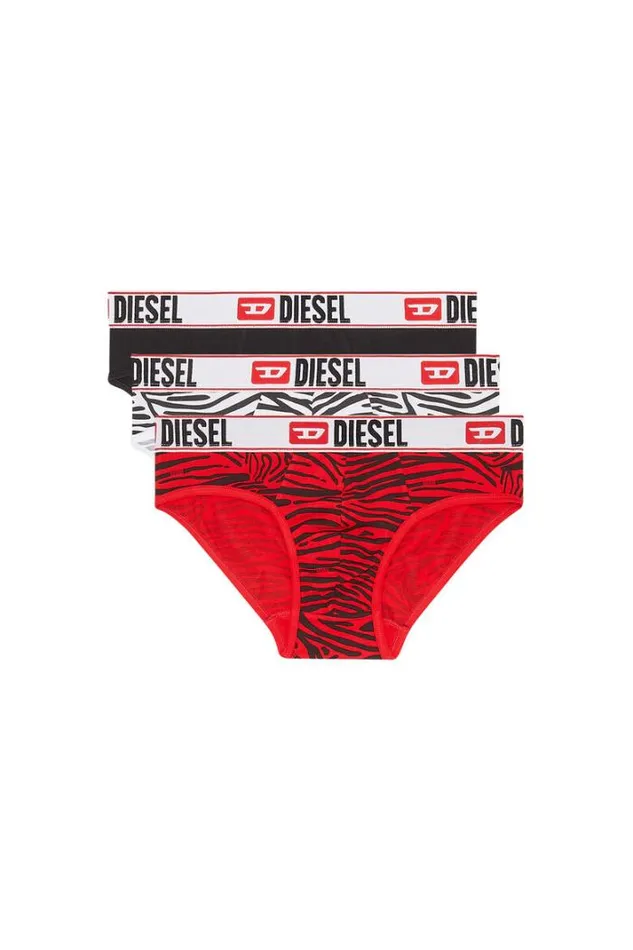 Men UmbrAndrethreepack Redblack Diesel Underwear