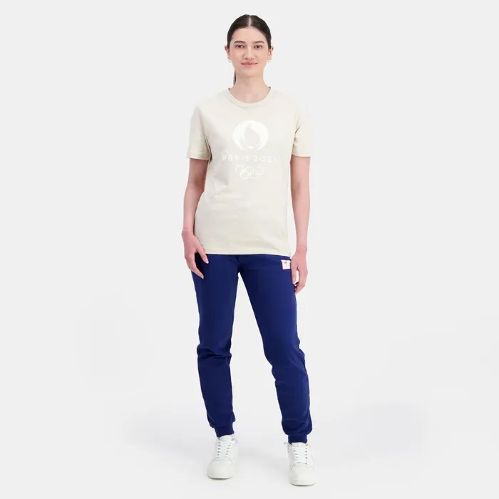 MenWomen Le Coq Sportif Tshirts And Tops Paris 2024 TShirt Peyote MenWomen Le Coq Sportif Tshirts And Tops Paris 2024 TShirt Peyote
