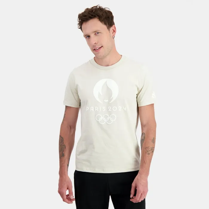 MenWomen Le Coq Sportif Tshirts And Tops Paris 2024 TShirt Peyote MenWomen Le Coq Sportif Tshirts And Tops Paris 2024 TShirt Peyote