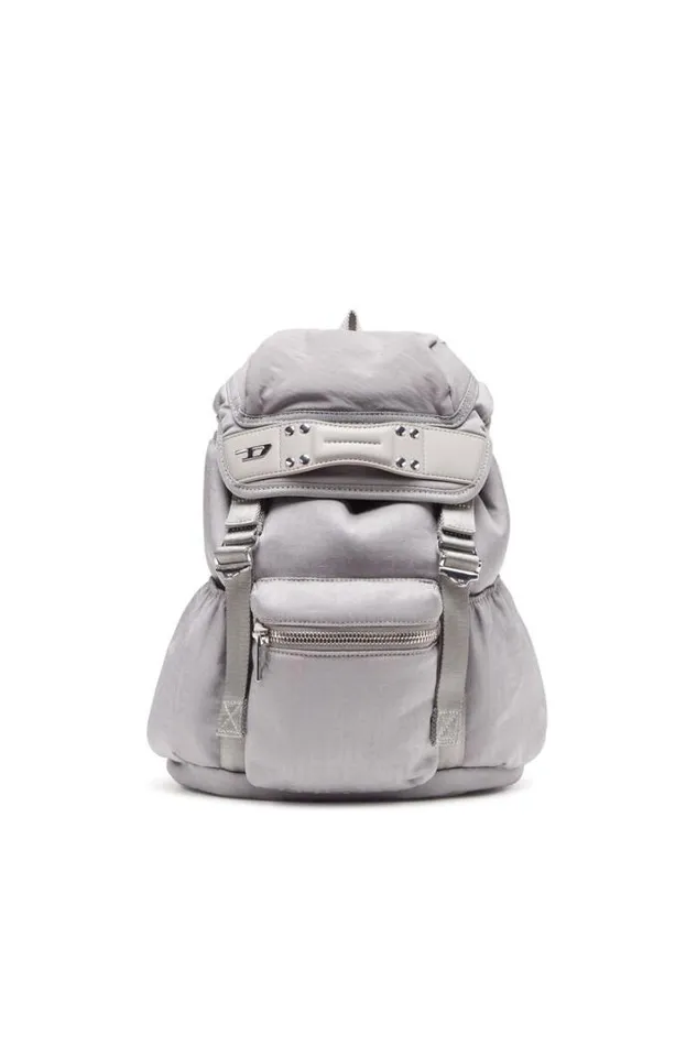 MenWomen Nylon Mono Backpack S X Grey Diesel Backpacks