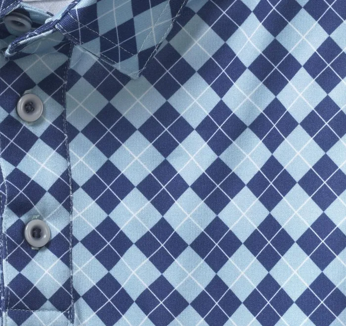 Men Xc4 Performance Polo Navyblue Argyle JohnstonandMurphy Polos and Tees Men Xc4 Performance Polo Navyblue Argyle JohnstonandMurphy Polos and Tees