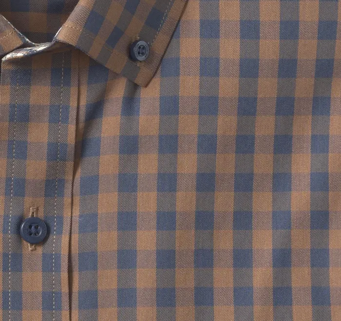 Men Xc4 Sport LongSleeve Shirt Brown JohnstonandMurphy Shirts Men Xc4 Sport LongSleeve Shirt Brown JohnstonandMurphy Shirts