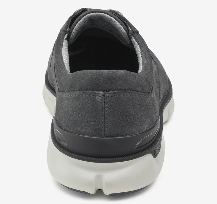 Men Xc4 Tanner Plain Toe Dark Gray Nubuck JohnstonandMurphy LaceUps