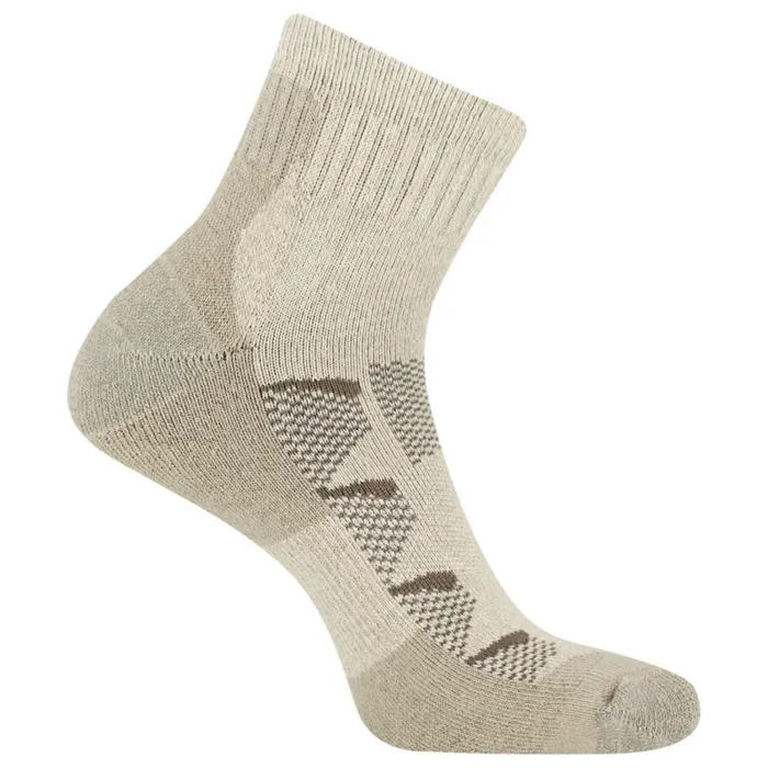 Merrell Accessories MenWomen Moab Hiking Quarter Sock Oatmeal
