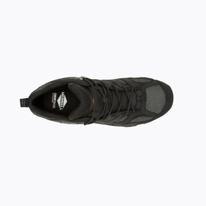 Merrell Boots Men Moab Vertex 2 Mid Waterproof Carbon Fiber Work Boot Blackgranite