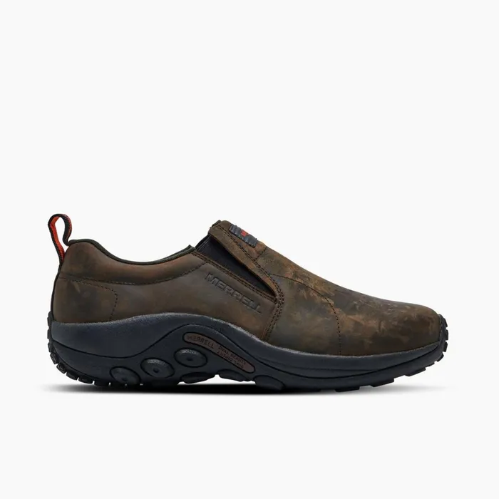 Merrell SlipOns Men Jungle Moc Leather Sr Work Shoe Espresso
