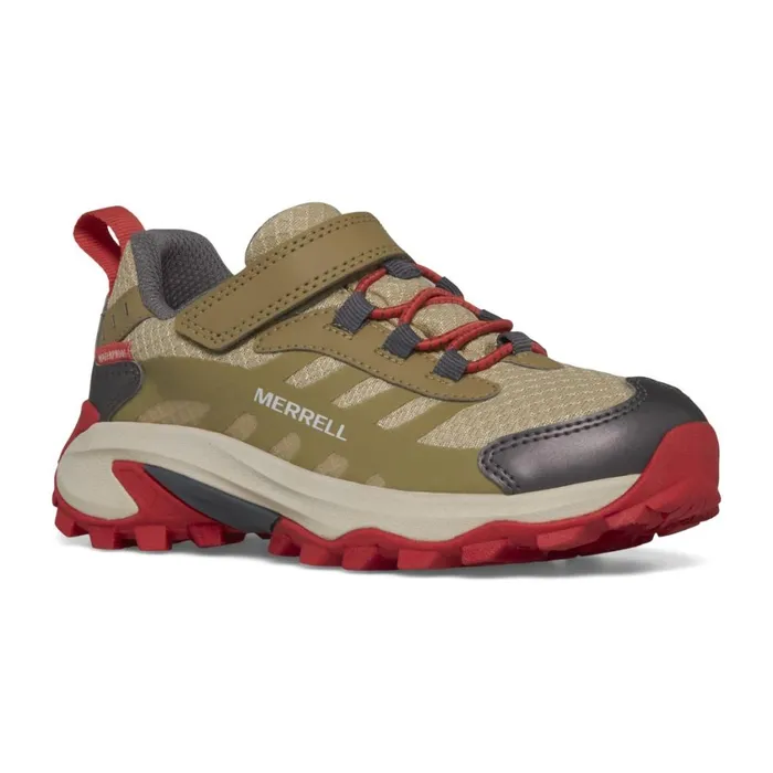 Merrell Sneakers Kids Big Moab Speed 2 Low AC Waterproof Coyote
