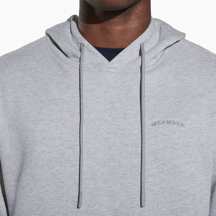 Merrell Tops Men Scrap Pullover Hoody Grey Heather