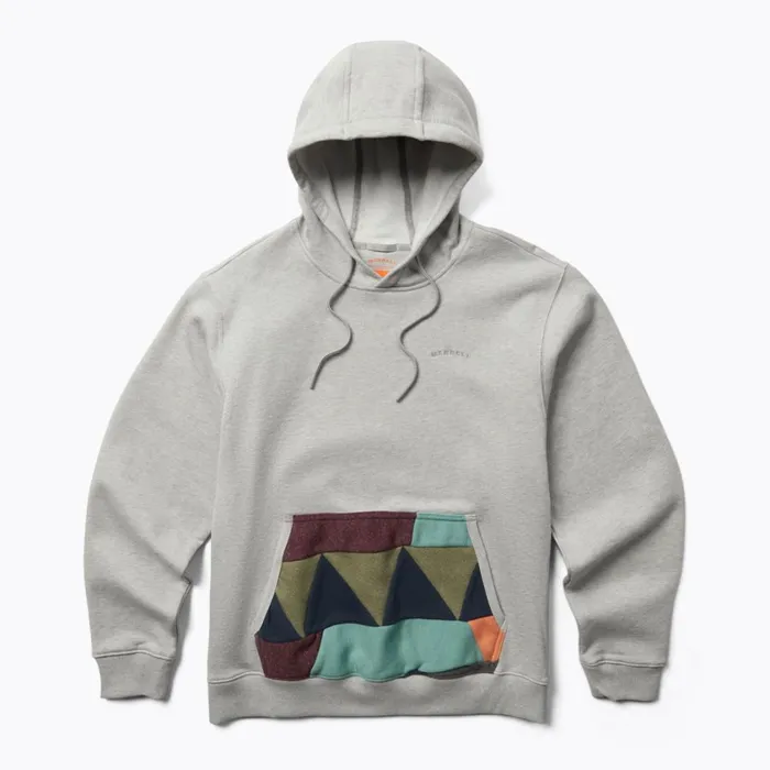 Merrell Tops Men Scrap Pullover Hoody Grey Heather