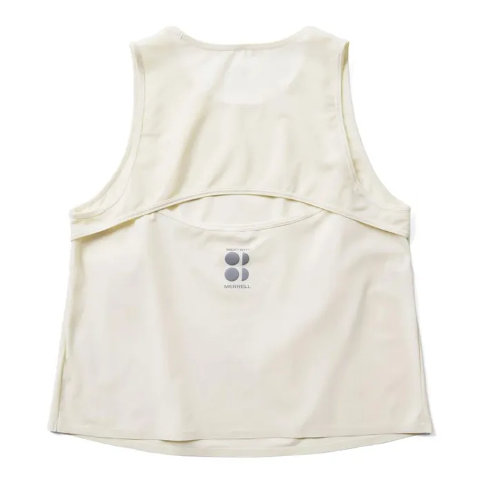 Merrell Tops Women Ascend Swifty Workout Tank X Sweaty Betty Sabi Cream