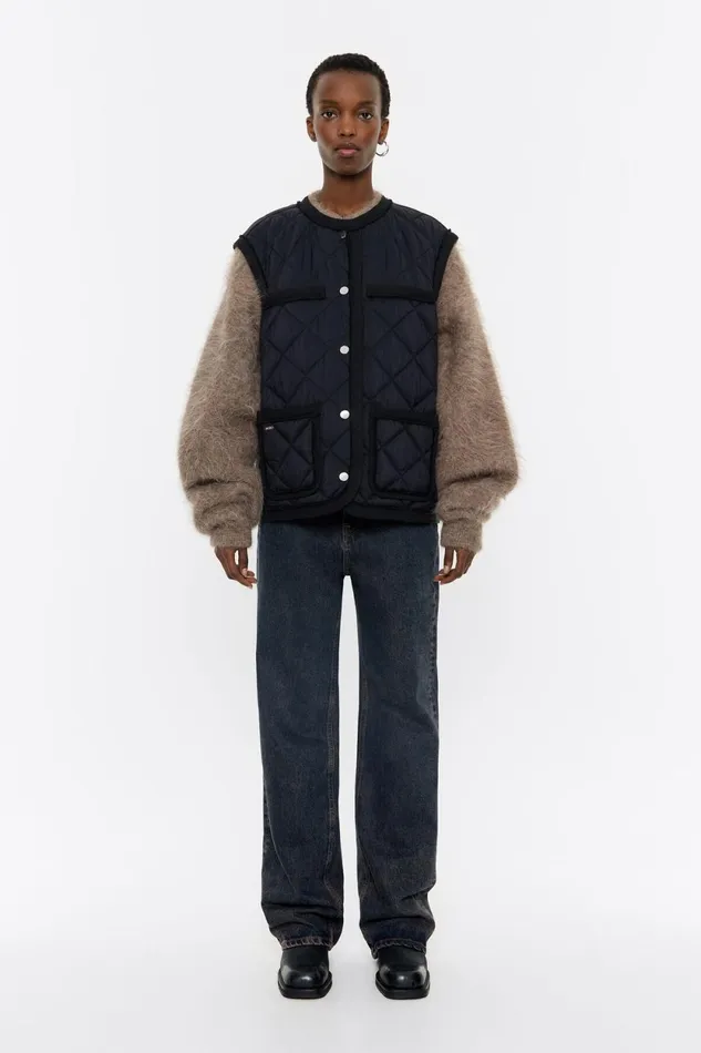 Midnight Quilted Gilet Midnight Women Bimba Y Lola Jackets And Blazers