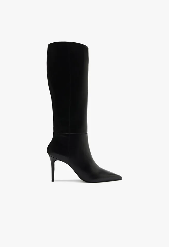 Mikki Up Boot Black Women Schutz Shoes Mikki Boots
