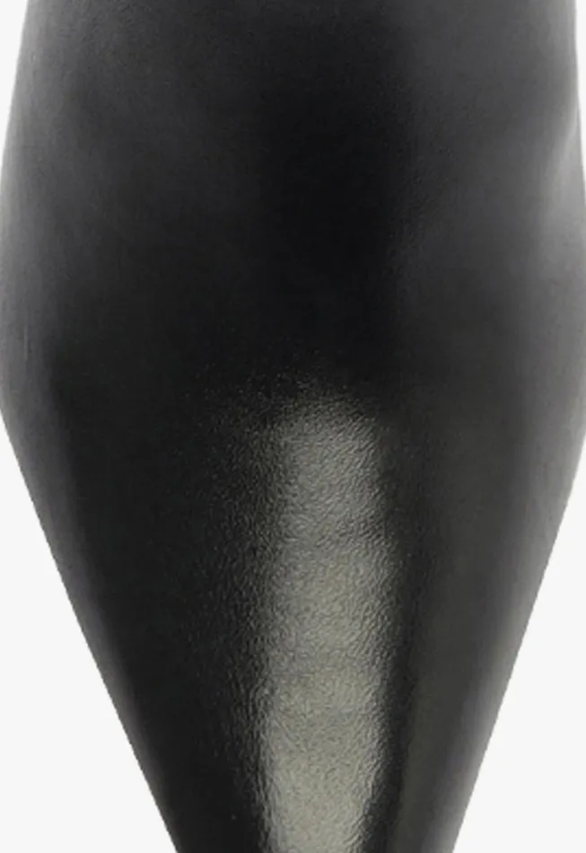 Mikki Up Boot Black Women Schutz Shoes Mikki Boots