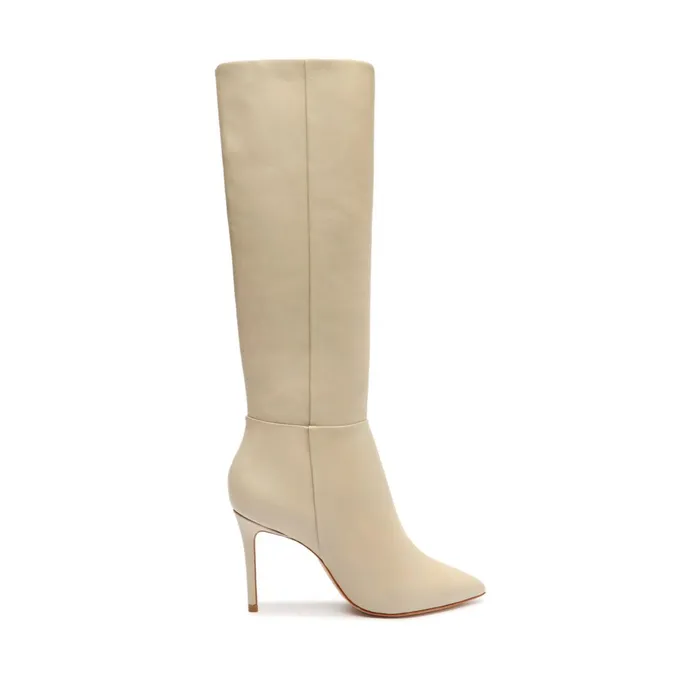 Mikki Up Boot Oyster Women Schutz Shoes Mikki Boots