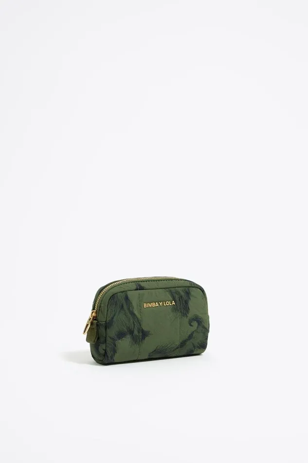 Mini Khaki Pencil Greyhound Print Nylon Makeup Case Galgo Lapiz Green Women Bimba Y Lola Vanity Pouches Mini Khaki Pencil Greyhound Print Nylon Makeup Case Galgo Lapiz Green Women Bimba Y Lola Vanity Pouches