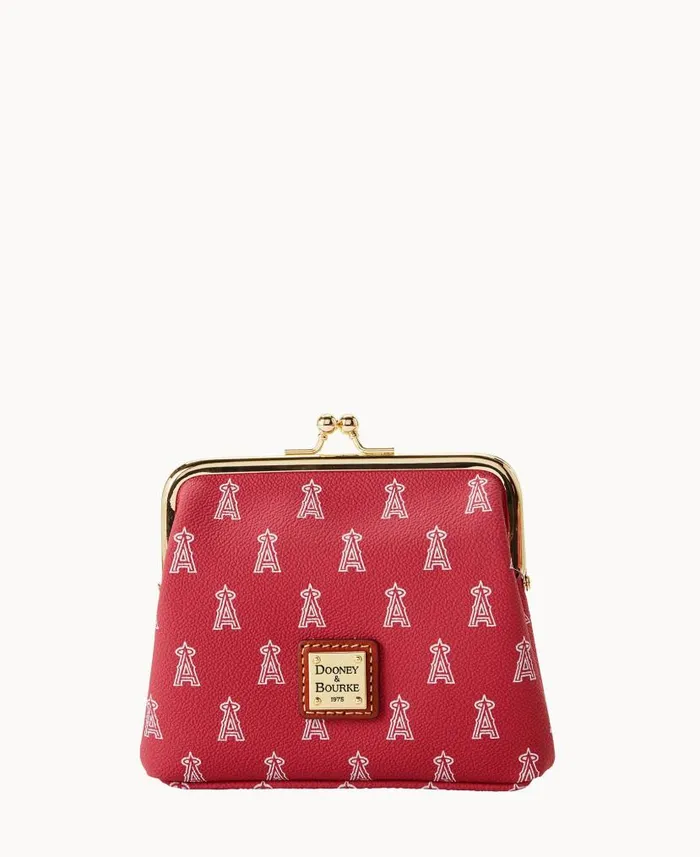 MLB Angels Large Framed Purse Angels ManWoman Dooney and Bourke Wallets