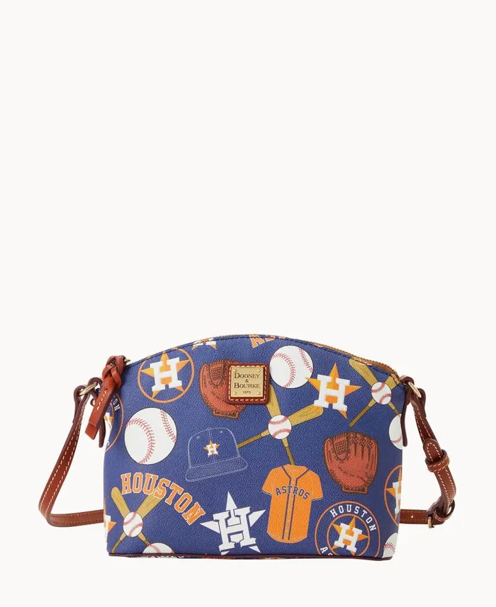 MLB Astros Suki Crossbody Astros Woman Dooney and Bourke Crossbodies