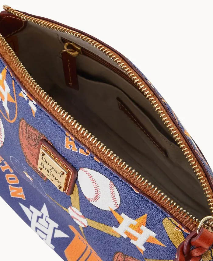 MLB Astros Suki Crossbody Astros Woman Dooney and Bourke Crossbodies MLB Astros Suki Crossbody Astros Woman Dooney and Bourke Crossbodies