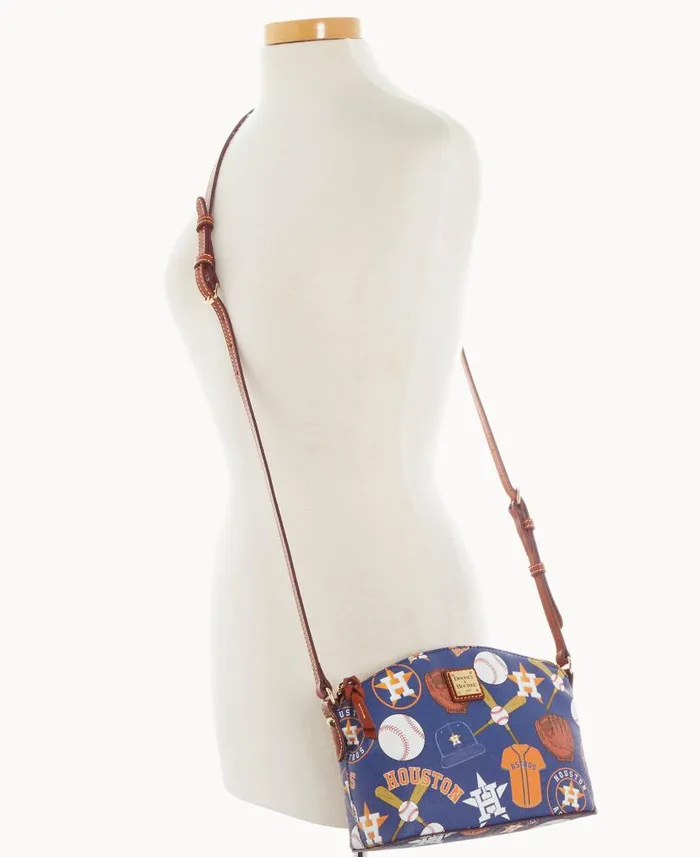 MLB Astros Suki Crossbody Astros Woman Dooney and Bourke Crossbodies MLB Astros Suki Crossbody Astros Woman Dooney and Bourke Crossbodies
