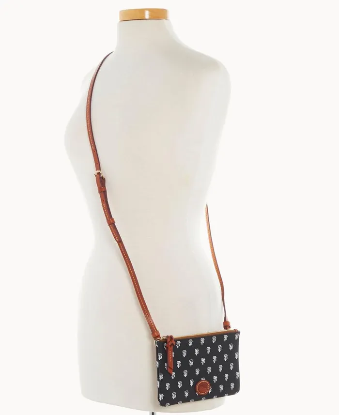 MLB Giants Top Zip Crossbody Giants Woman Dooney and Bourke Crossbodies MLB Giants Top Zip Crossbody Giants Woman Dooney and Bourke Crossbodies