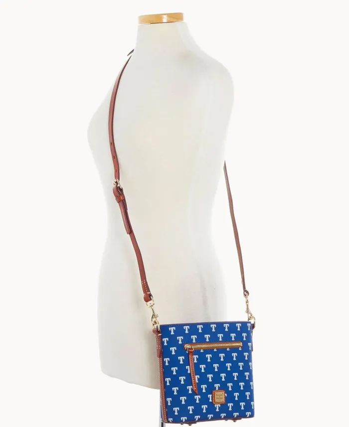 MLB Rangers Small Zip Crossbody Rangers Woman Dooney and Bourke Crossbodies MLB Rangers Small Zip Crossbody Rangers Woman Dooney and Bourke Crossbodies
