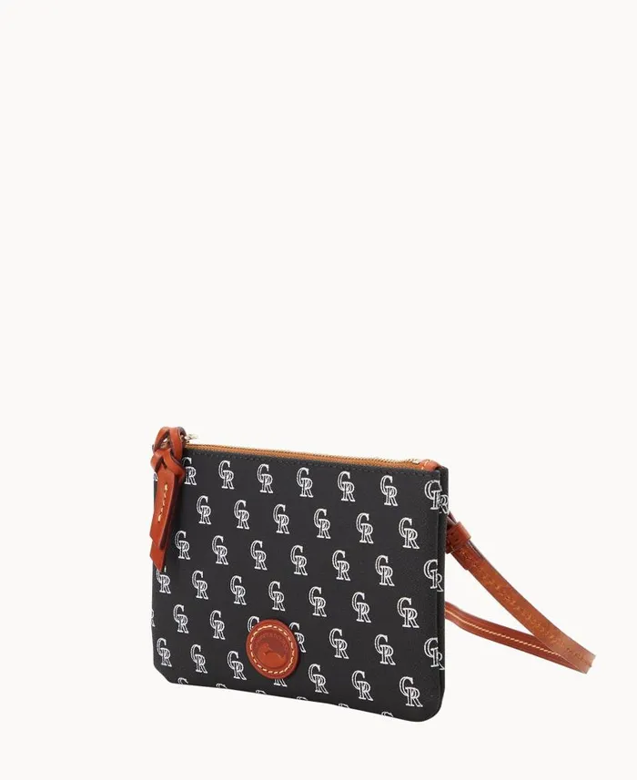 MLB Rockies Top Zip Crossbody Rockies Woman Dooney and Bourke Crossbodies MLB Rockies Top Zip Crossbody Rockies Woman Dooney and Bourke Crossbodies