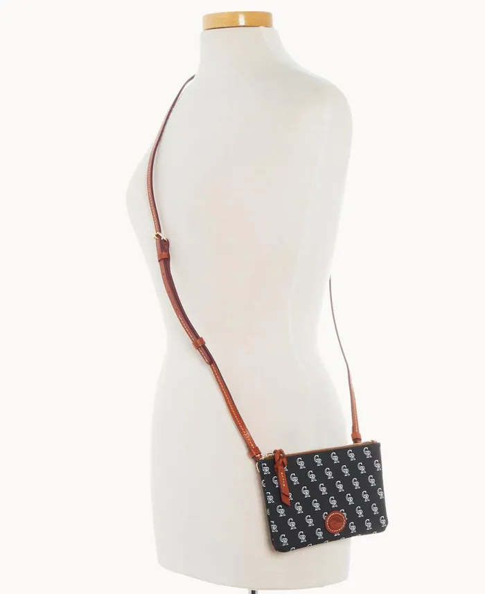 MLB Rockies Top Zip Crossbody Rockies Woman Dooney and Bourke Crossbodies MLB Rockies Top Zip Crossbody Rockies Woman Dooney and Bourke Crossbodies