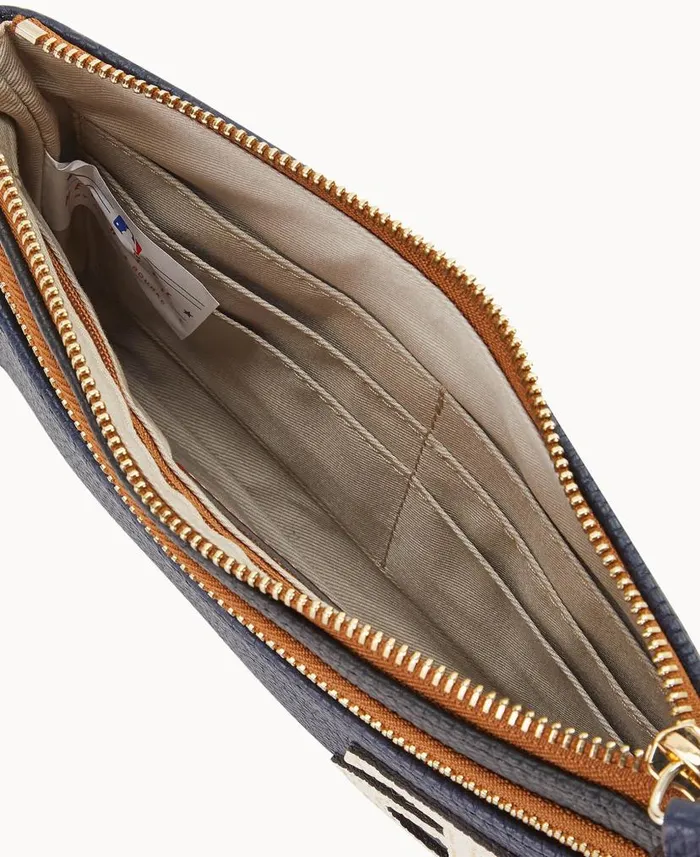 MLB Twins Double Zip Wristlet Twins ManWoman Dooney and Bourke Wallets MLB Twins Double Zip Wristlet Twins ManWoman Dooney and Bourke Wallets