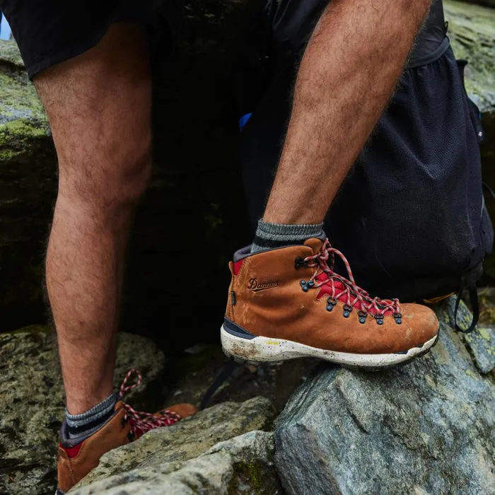 Mountain 600 EVO Mocha BrownRhodo Red Men Danner Boots