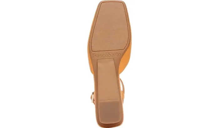 Mules Women Franco Sarto Franco Jolee Flat Cantaloupe Leather