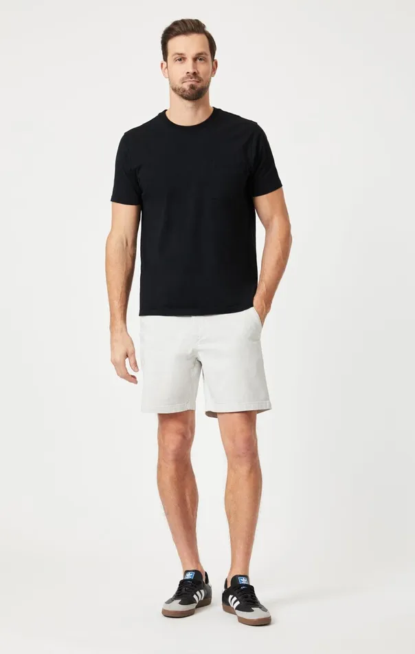 Nate Shorts In Oyster Mushroom Twill Men Mavi Jeans Shorts