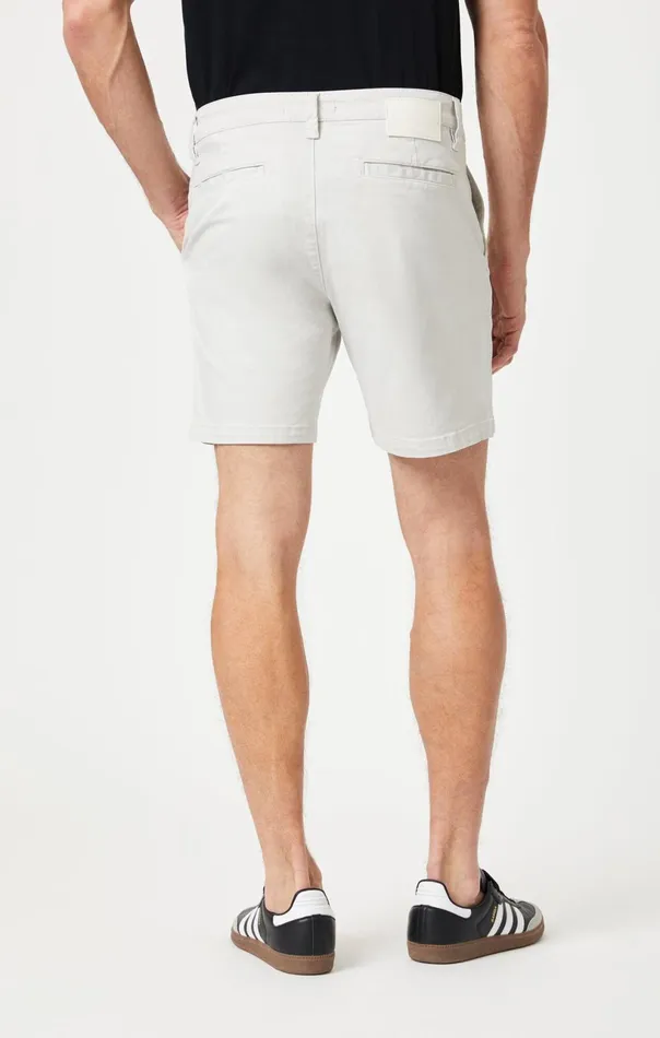 Nate Shorts In Oyster Mushroom Twill Men Mavi Jeans Shorts Nate Shorts In Oyster Mushroom Twill Men Mavi Jeans Shorts