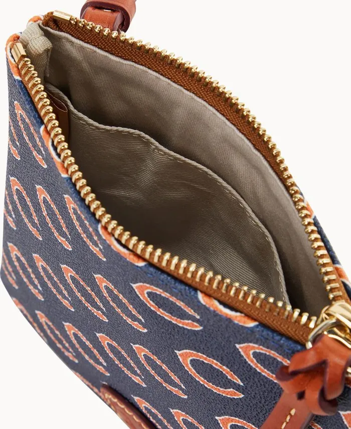 NFL Bears Small North South Top Zip Crossbody Bears Woman Dooney and Bourke Crossbodies NFL Bears Small North South Top Zip Crossbody Bears Woman Dooney and Bourke Crossbodies