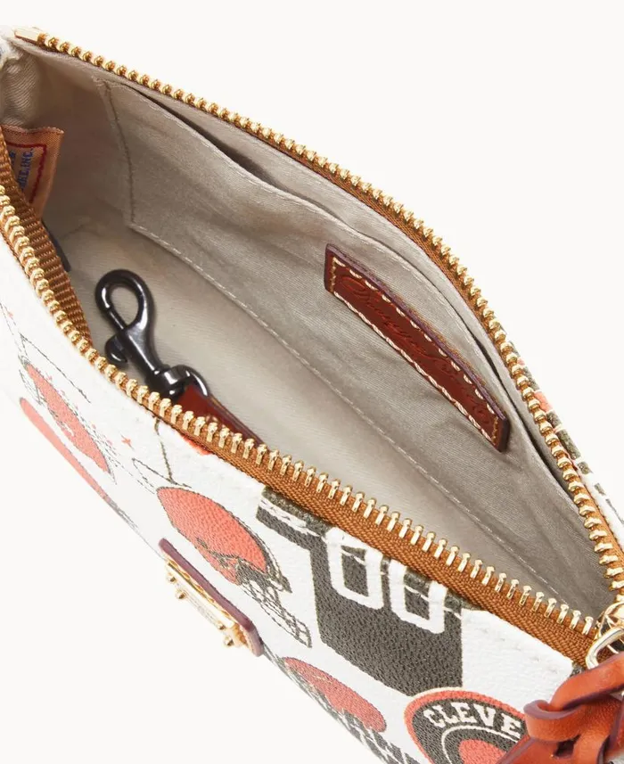 NFL Browns Lexi Crossbody Sm Coin Case Browns Woman Dooney and Bourke Crossbodies NFL Browns Lexi Crossbody Sm Coin Case Browns Woman Dooney and Bourke Crossbodies