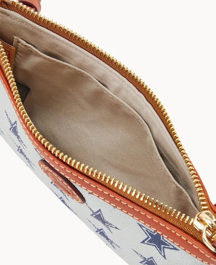 NFL Cowboys Large Slim Crossbody Cowboys Woman Dooney and Bourke Crossbodies NFL Cowboys Large Slim Crossbody Cowboys Woman Dooney and Bourke Crossbodies