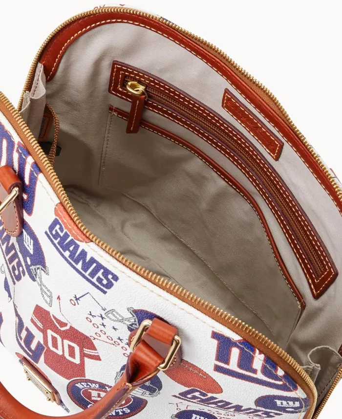 NFL NY Giants Zip Zip Satchel Giants Woman Dooney and Bourke Satchels NFL NY Giants Zip Zip Satchel Giants Woman Dooney and Bourke Satchels